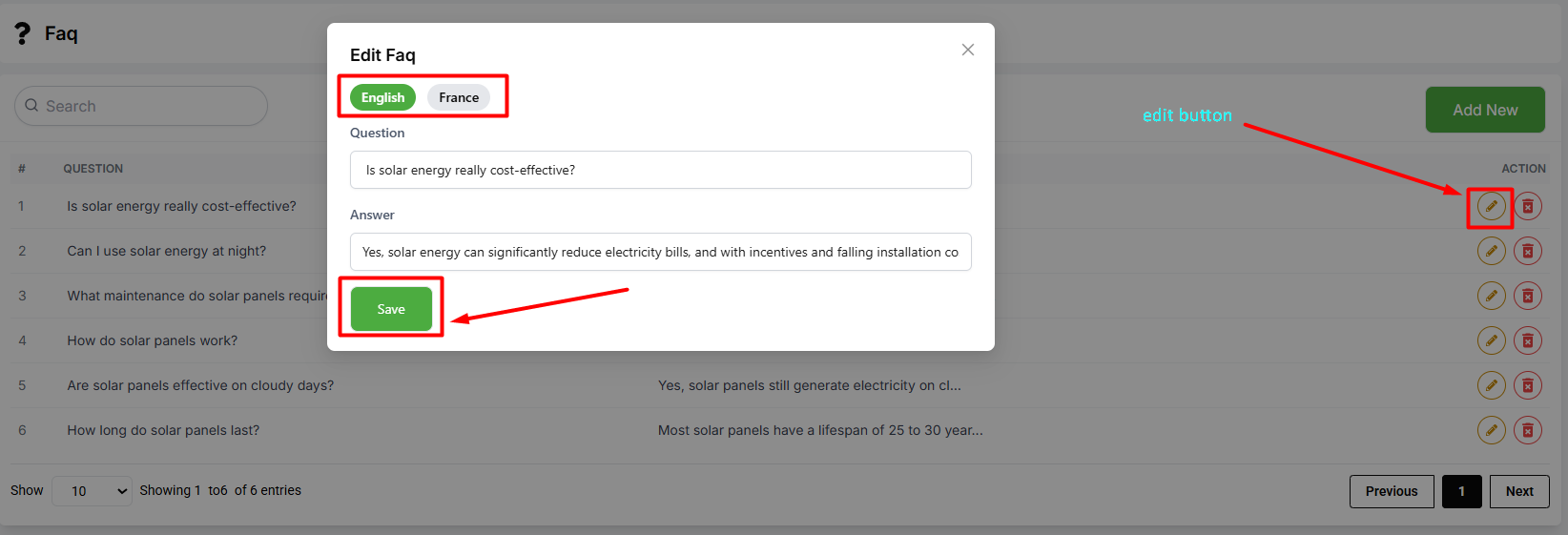 Edit FAQ
